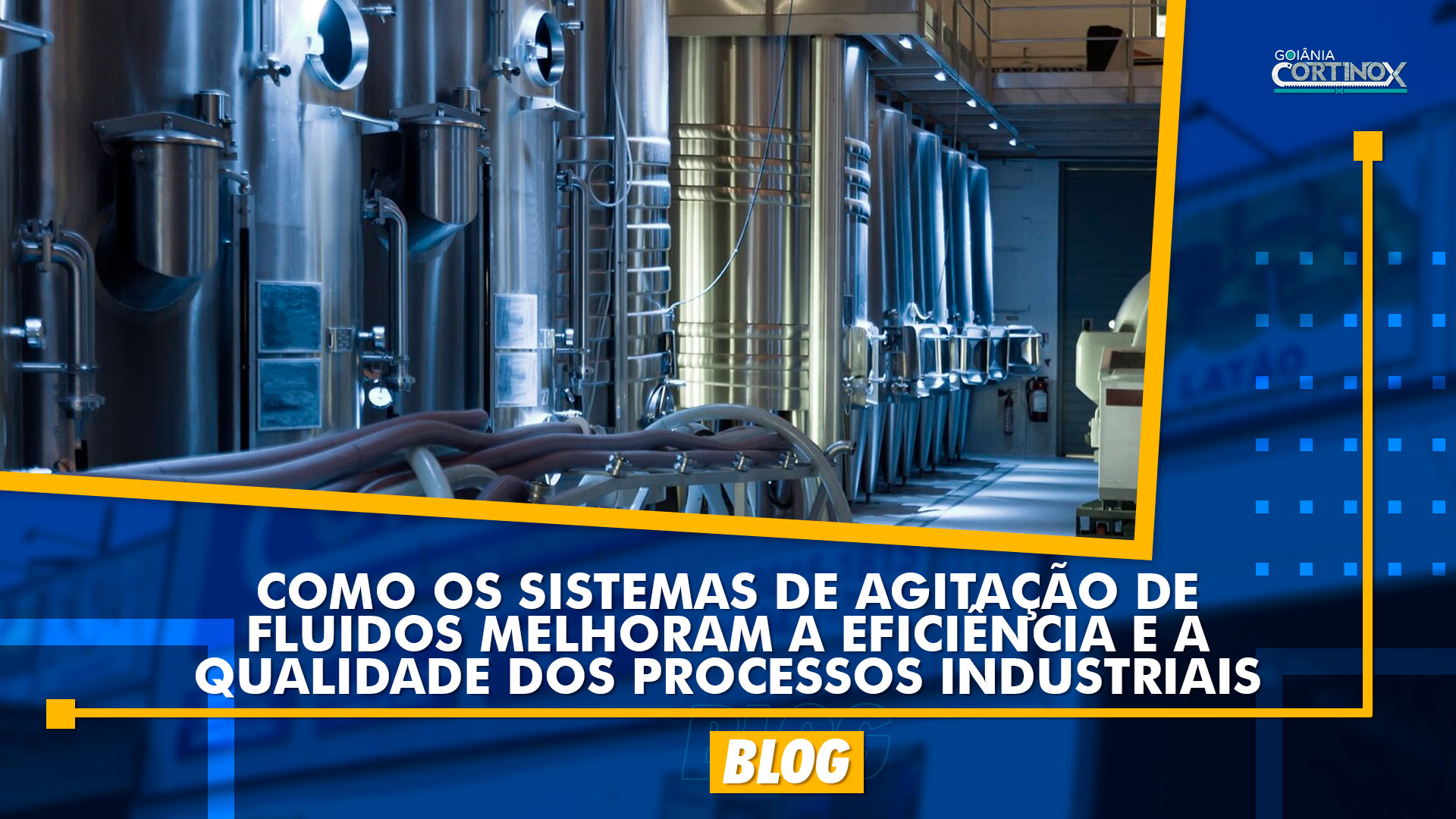 Como os Sistemas de Agitação de Fluidos Melhoram a Eficiência e a Qualidade dos Processos Industriais